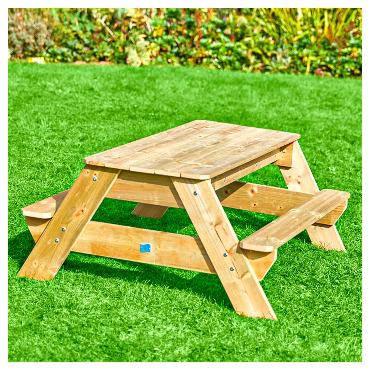 TP Deluxe Wooden Picnic Table Sand & Water Play Set