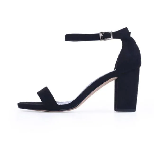 Trendy and Chic Ankle Strap High Heels Sandals