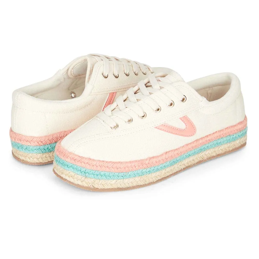 Tretorn Women's Sneakers Nylite Plus Espadrille Coral Blue