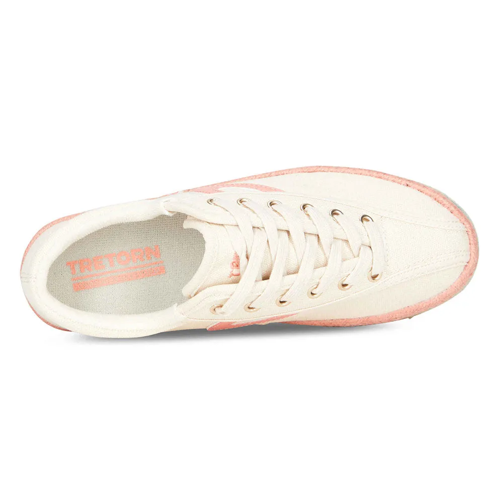 Tretorn Women's Sneakers Nylite Plus Espadrille Coral Blue