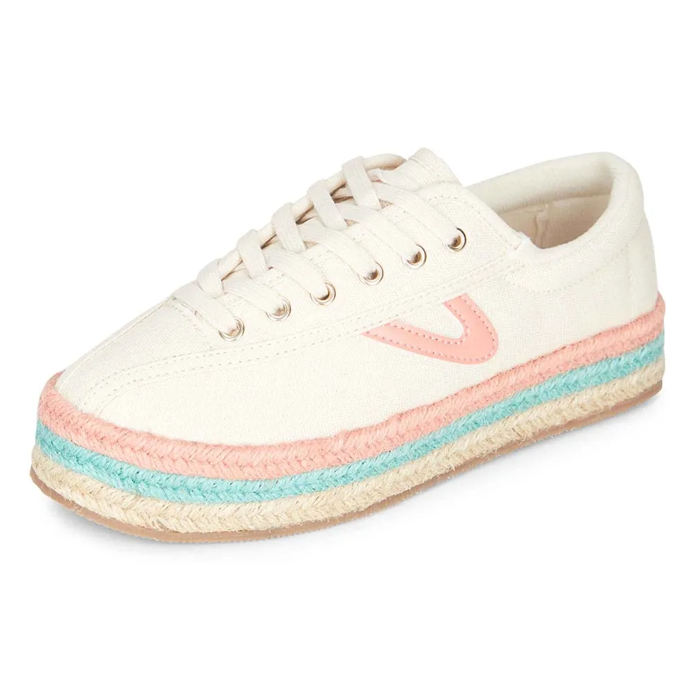 Tretorn Women's Sneakers Nylite Plus Espadrille Coral Blue