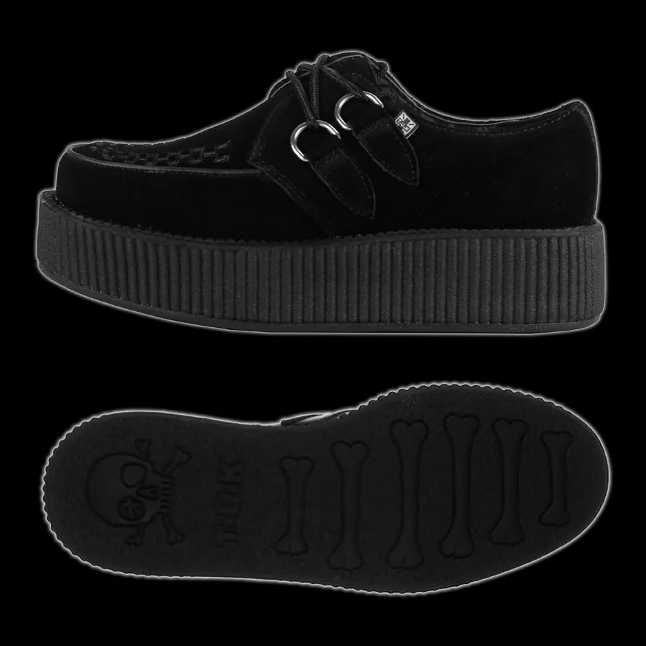 TUK - Black Suede Viva Mondo Creeper Shoe