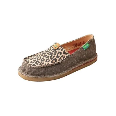 Twisted X Casual Shoes Womens Loafer ECO TWX Dust Leopard WCL0001