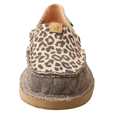 Twisted X Casual Shoes Womens Loafer ECO TWX Dust Leopard WCL0001