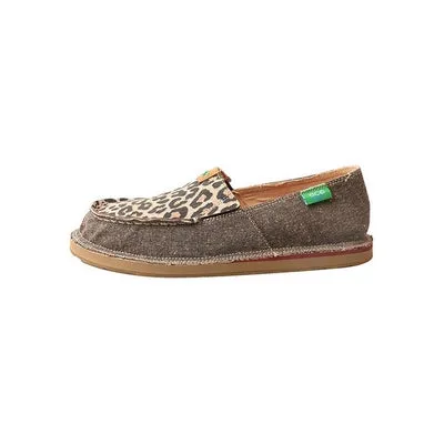 Twisted X Casual Shoes Womens Loafer ECO TWX Dust Leopard WCL0001