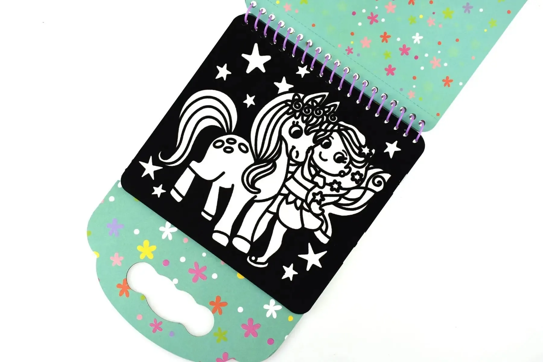 Unicorn Velvet Coloring Kit