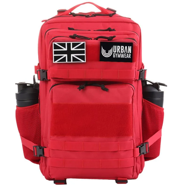 Urban Gym Wear Tactical Backpack 45L - Red