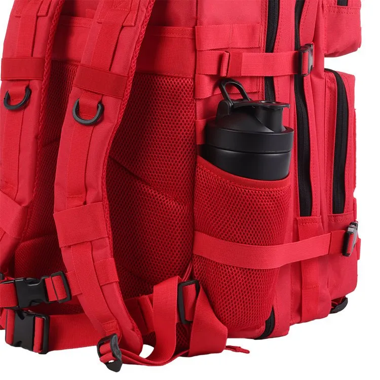 Urban Gym Wear Tactical Backpack 45L - Red