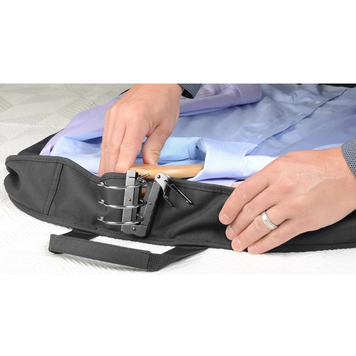 Wally Bags 40" Garment Bag with Two Pockets