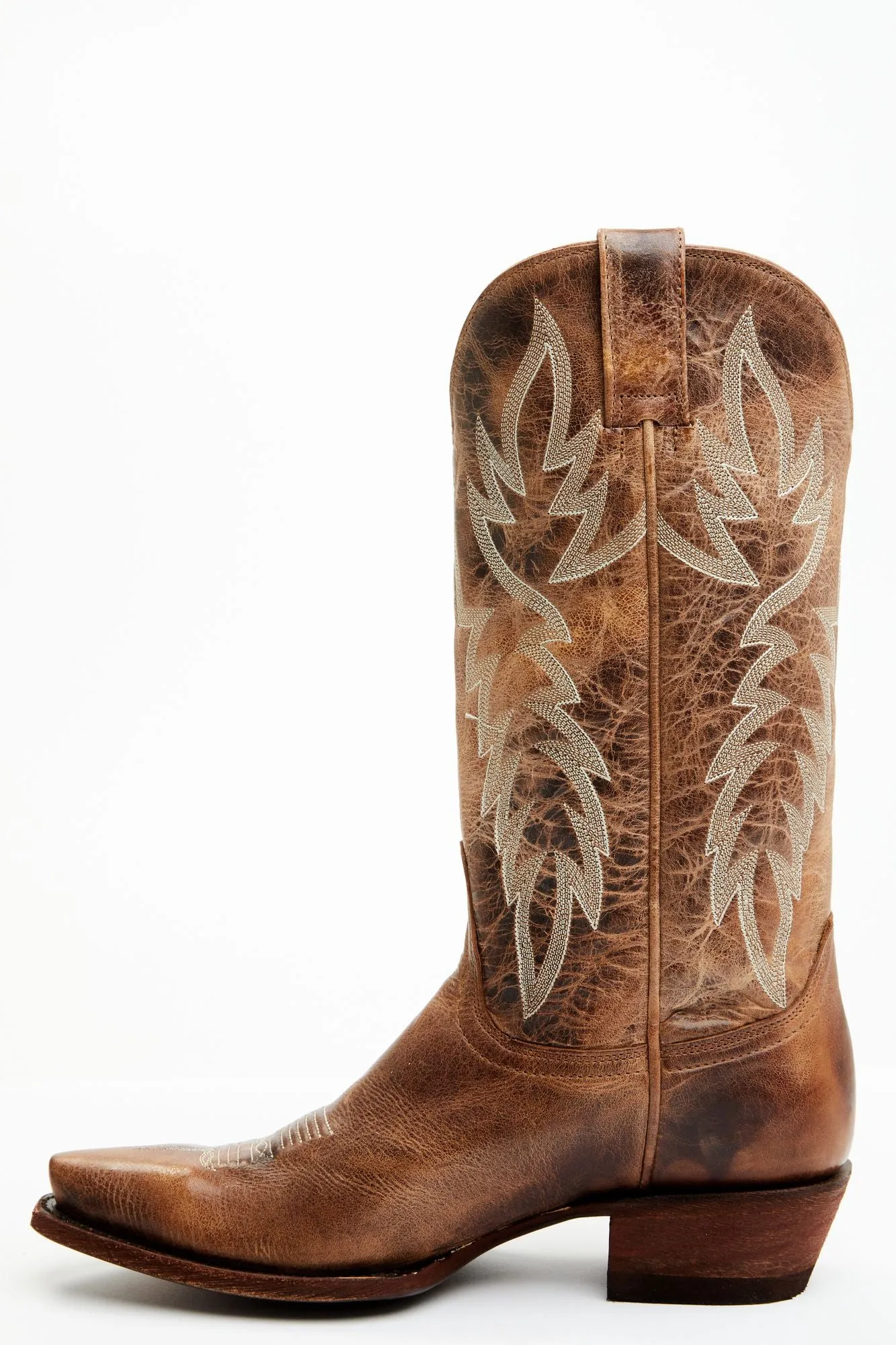 Wheeler Brown Western Performance Boots - Snip Toe