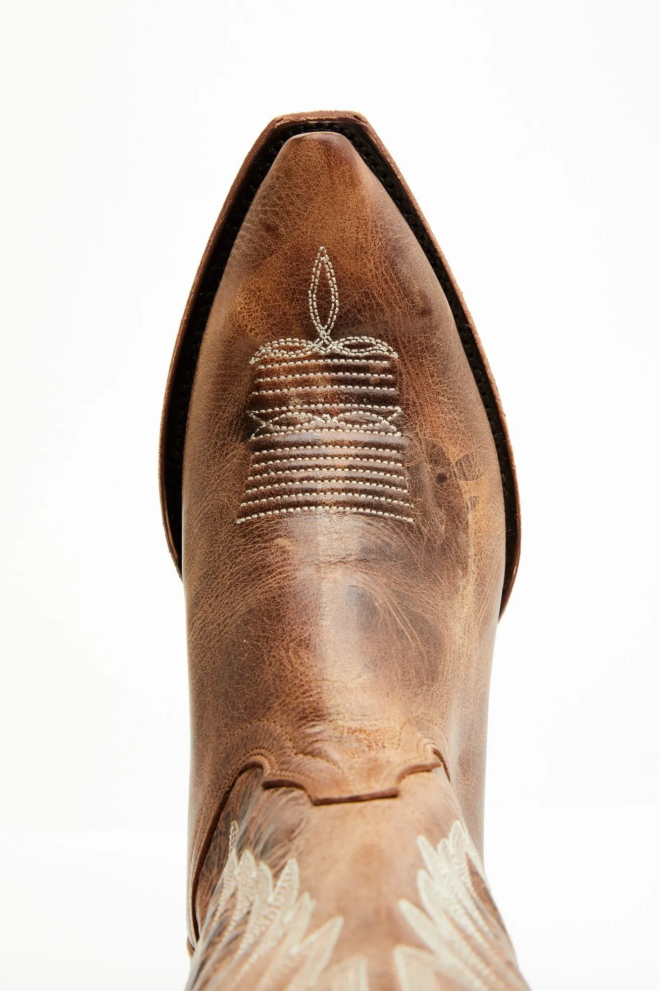 Wheeler Brown Western Performance Boots - Snip Toe