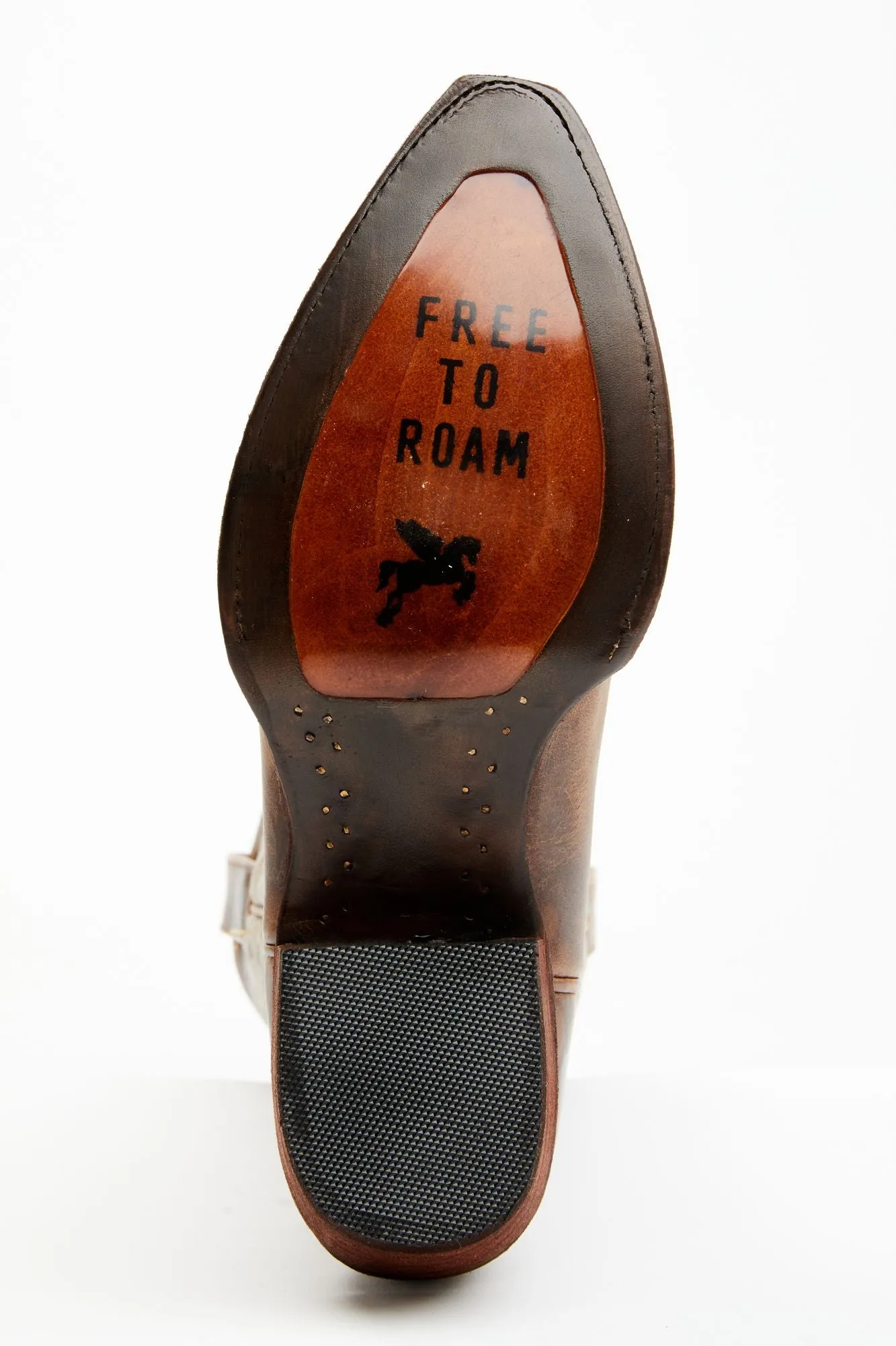 Wheeler Brown Western Performance Boots - Snip Toe