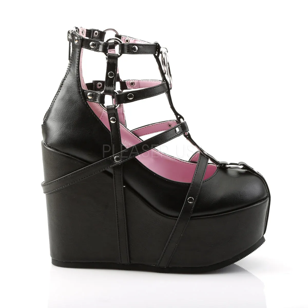 Witch Pentagram Platform Shoes