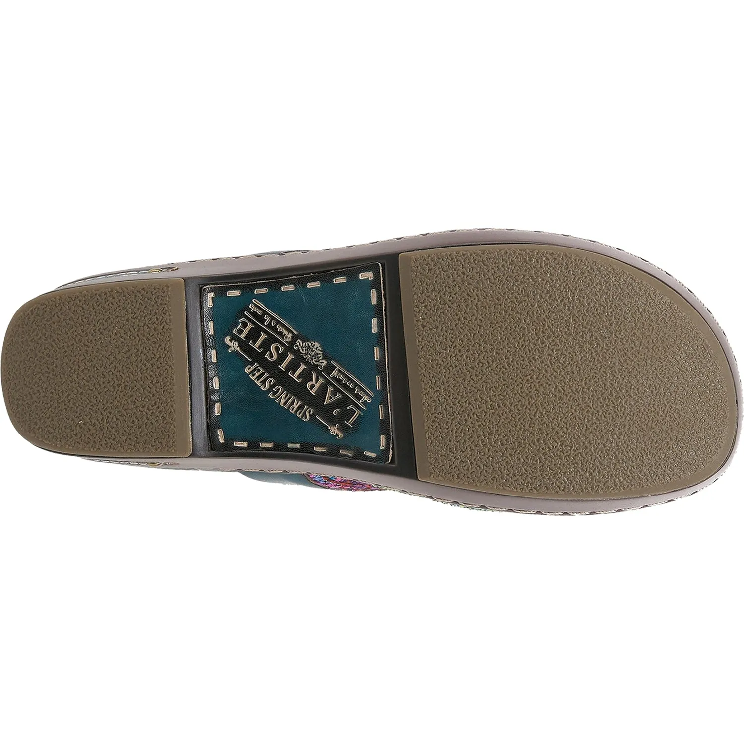 Women's L'Artiste by Spring Step Zagabank Teal Multi Leather