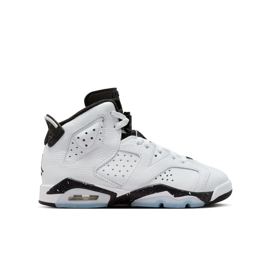 Y Air Jordan 6 Retro "White/Black" 384665-112