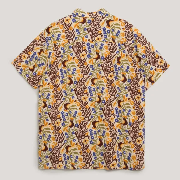 YMC Malick Shirt - Bird Multi