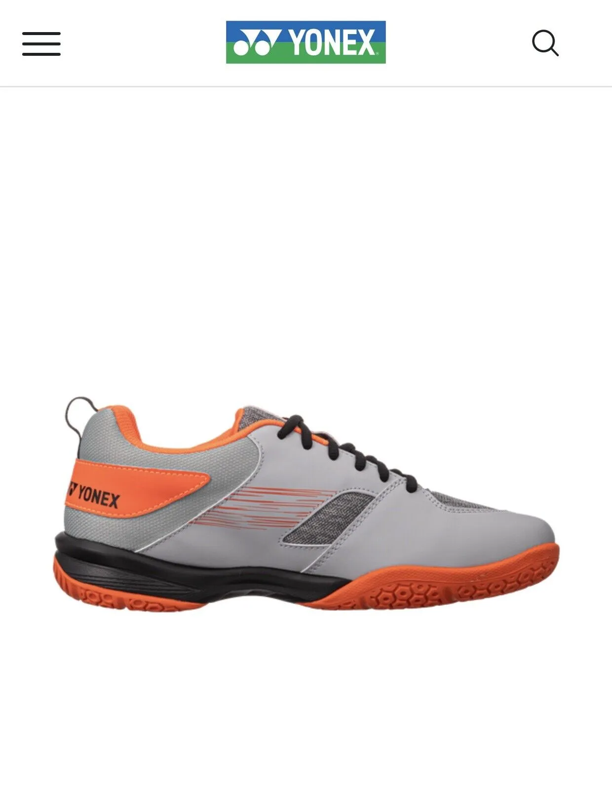 Yonex Power Cushion 37 Wide Unisex (Light Gray)