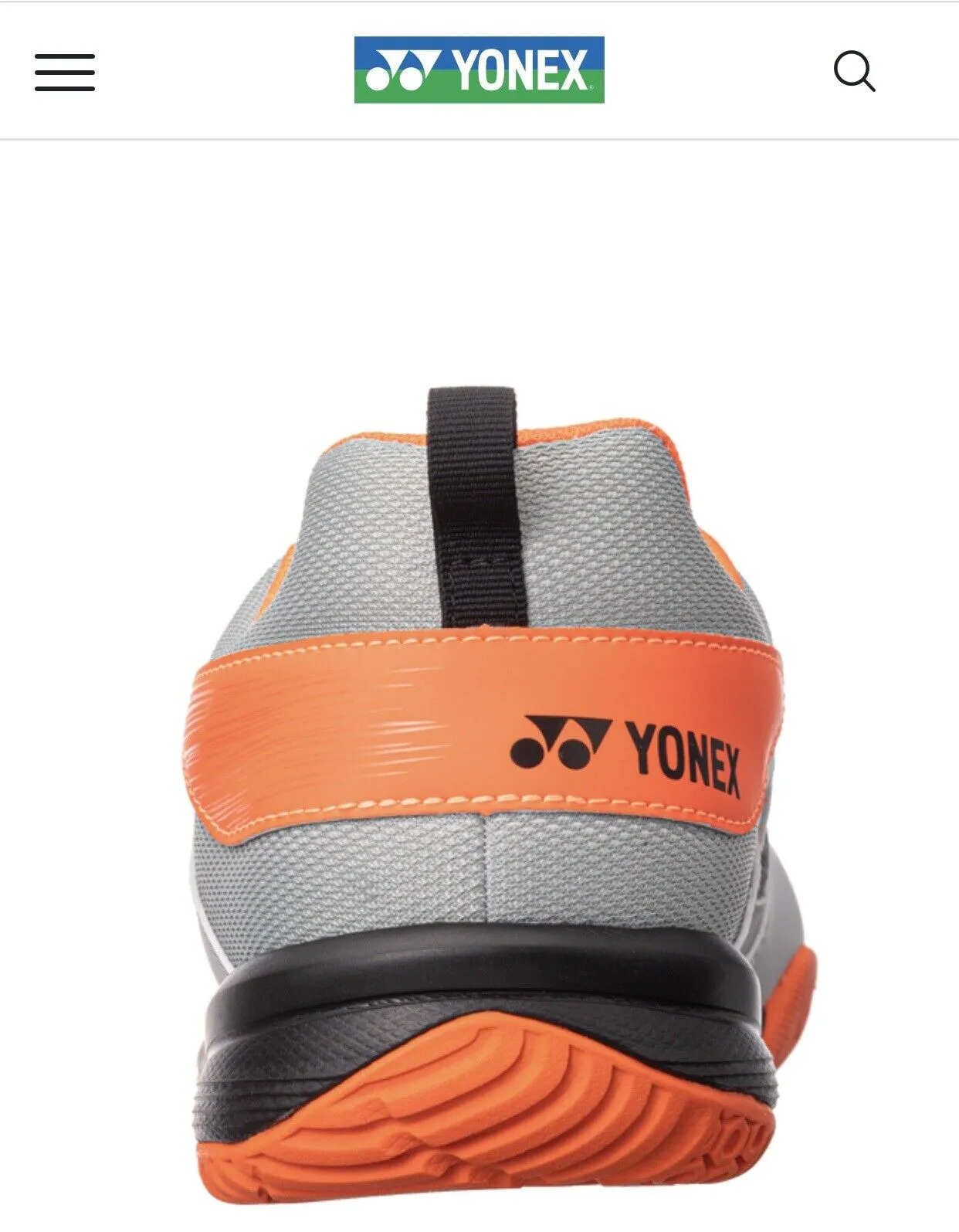 Yonex Power Cushion 37 Wide Unisex (Light Gray)