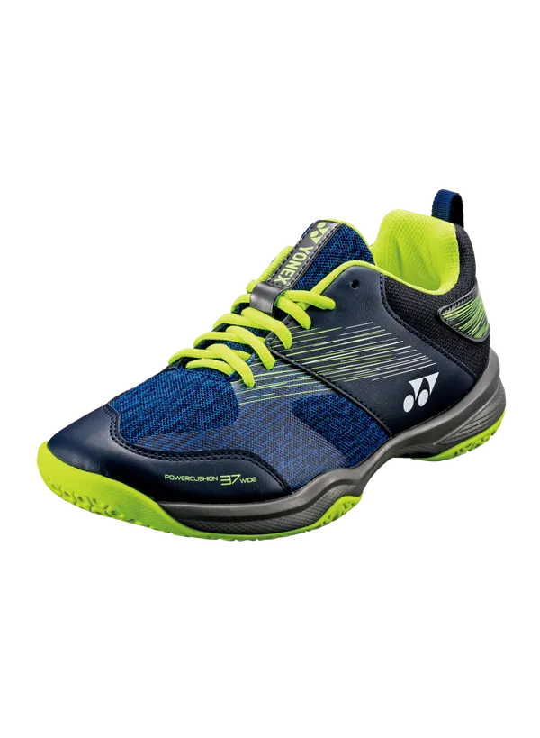 Yonex Power Cushion 37 Wide Unisex (Navy / Yellow)