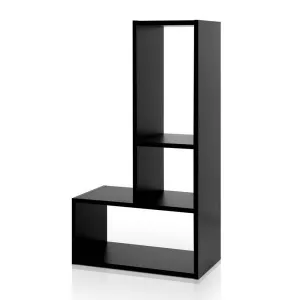 z Display Shelf Do It Yourself Combination L Shape Unit Shelving Stand Black